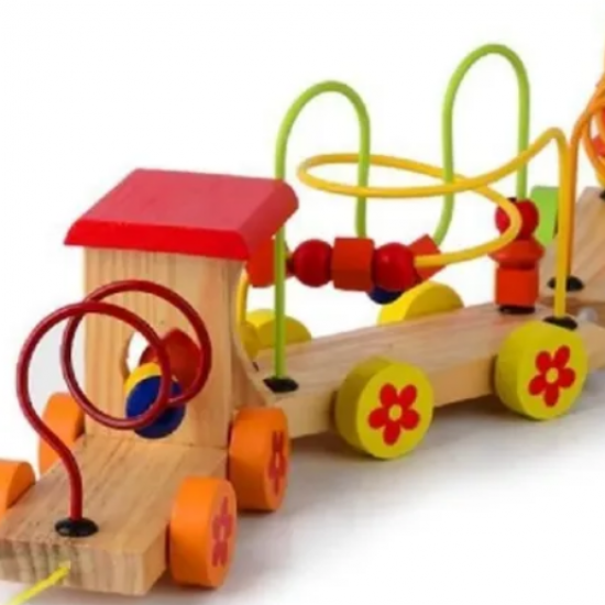 Дървена играчка, Лабиринт с Локомотив
