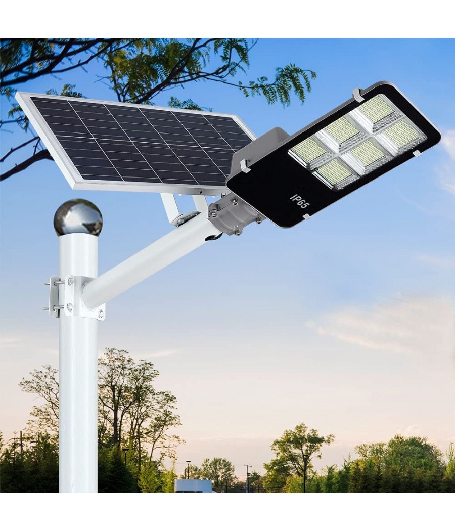 Соларна улична лампа с панел 300w
