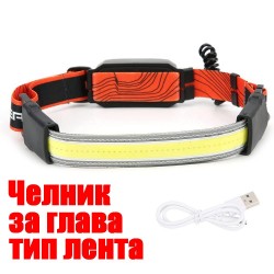 Челник за глава тип лента, Зареждащ се