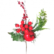 Коледни декоративни клонки