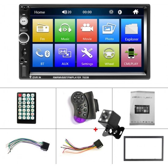 Мултимедия за кола 7010B Bluetooth Мултимедия за кола 7010B Bluetooth