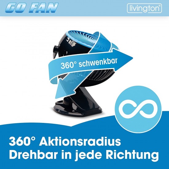 Вентилатор със щипка Go Fan