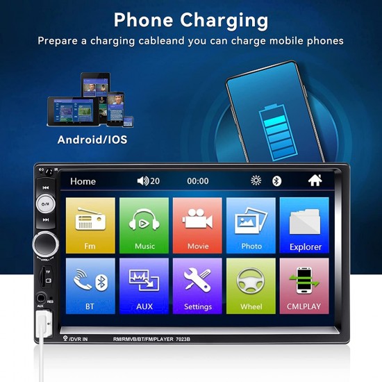 Мултимедия за кола 7010B Bluetooth Мултимедия за кола 7010B Bluetooth