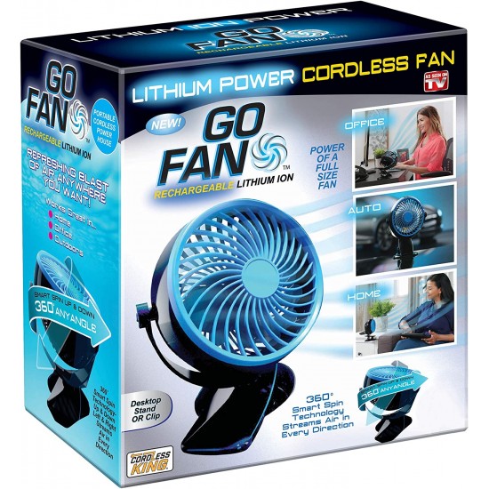 Вентилатор със щипка Go Fan