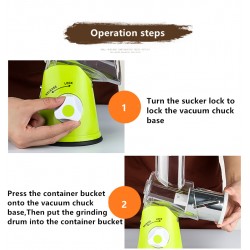 Многофункционално Кухненско Ренде Tabletop Drum Greater