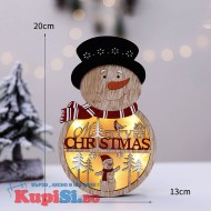 Светеща Дървена Фигурка, Снежен човек