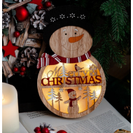 Светеща Дървена Фигурка, Снежен човек