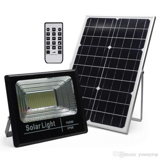 Соларно осветление за градина 100W, Улично осветление Соларно осветление за градина 100W, Улично осветление