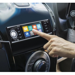 Мултимедия аудио, видео плейър за кола с камера