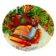 Стъклена Коледнаа Купаа с камбанки