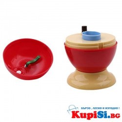 Диспенсър за клечки за зъби с формата на Ябълка