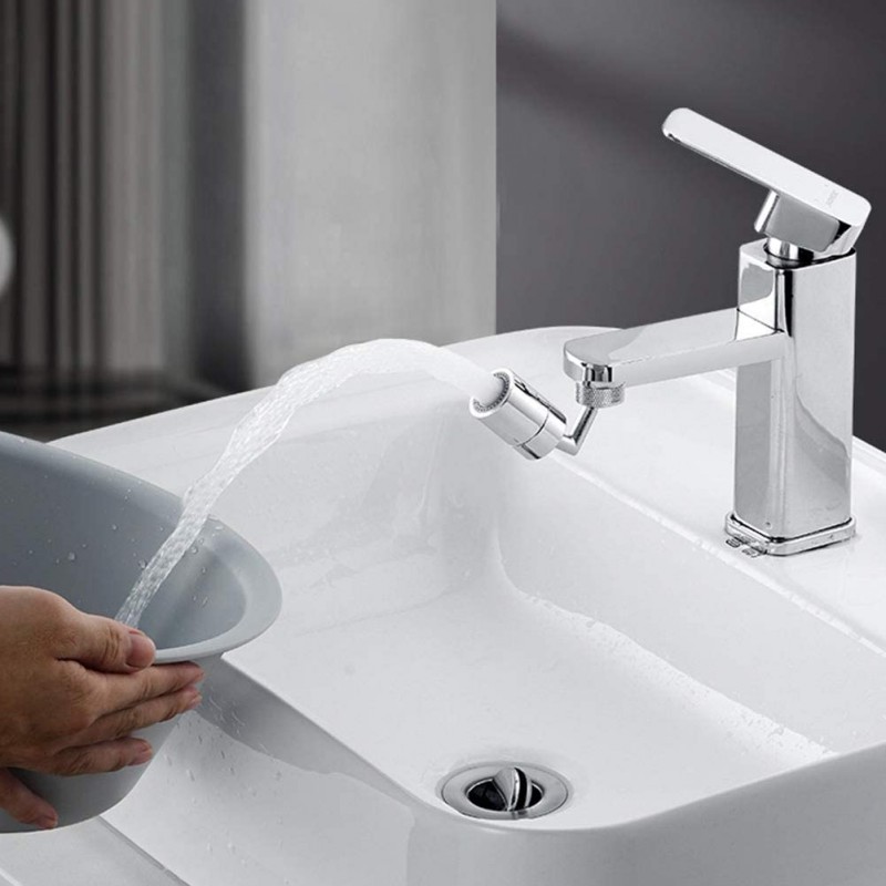 Накрайник за смесител, Въртящ се на 720°, Splash Filter Faucet 