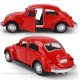 Метална кола Volkswagen Beetle, Отварящи се врати, 1:32