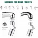 Накрайник за смесител, Въртящ се на 720°, Splash Filter Faucet Накрайник за смесител, Въртящ се на 720°, Splash Filter Faucet
