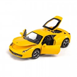 Метална кола Ферари, Отварящи се врати, Светеща,