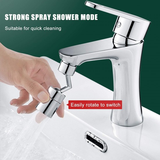 Накрайник за смесител, Въртящ се на 720°, Splash Filter Faucet Накрайник за смесител, Въртящ се на 720°, Splash Filter Faucet