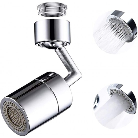 Накрайник за смесител, Въртящ се на 720°, Splash Filter Faucet Накрайник за смесител, Въртящ се на 720°, Splash Filter Faucet