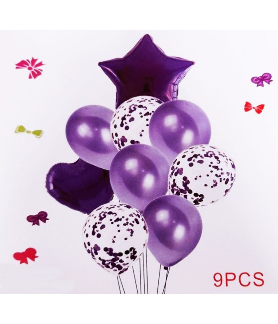 Комплект Лилави балони за парти
