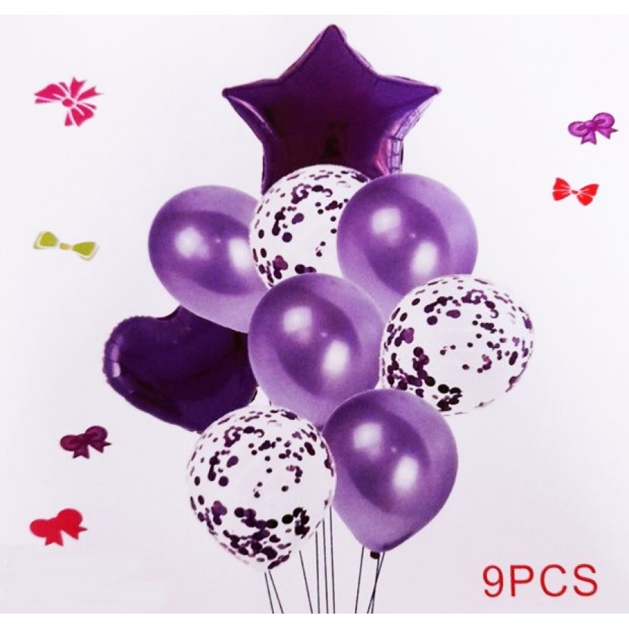 Комплект Лилави балони за парти