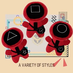 Плюшена играчка Squid Game 