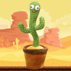 Танцуващ кактус с USB зареждане