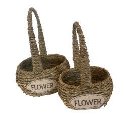 Великденски кошница с надпис "Flower love" (малка)