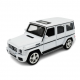 Метална кола Мерцедес,G-CLASS, Отварящи се врати,1:24, Бяла