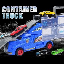 Метална играчка, Автовоз със 6 броя колички