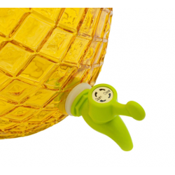 Стъклен буркан за напитки Ананас