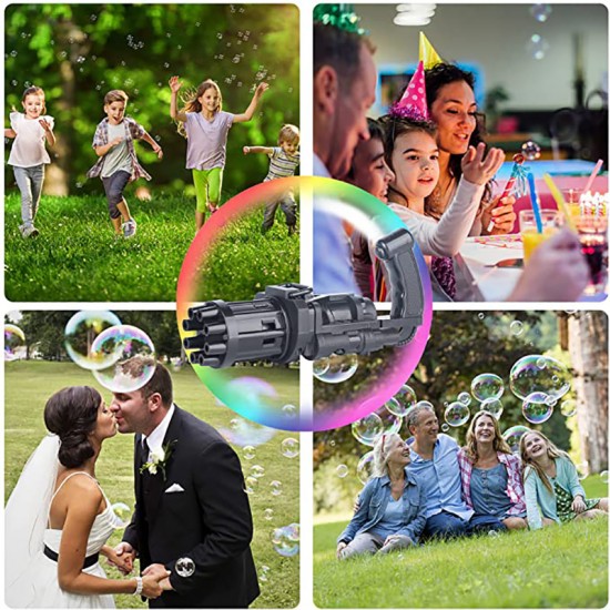 Пистолет за сапунени балони Bubble gun X5