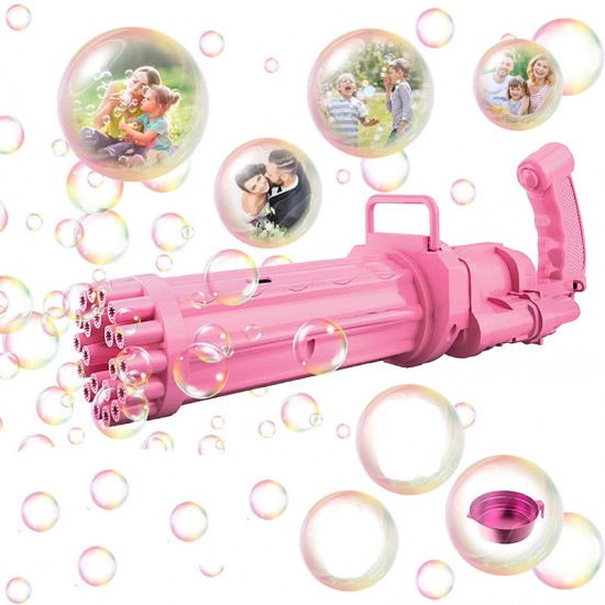 Пистолет за сапунени балони Bubble gun X5