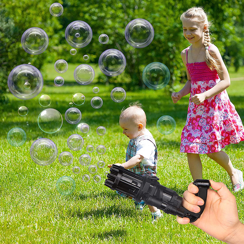 Пистолет за сапунени балони Bubble gun X5