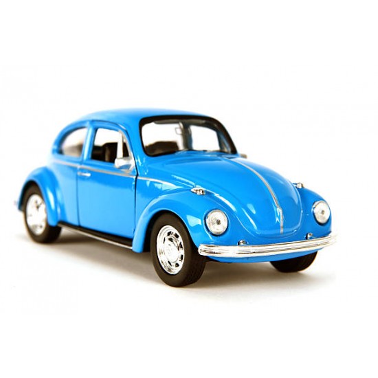 Метална кола Volkswagen Beetle, Отварящи се врати, 1:32