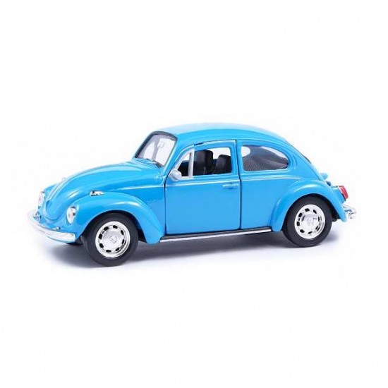 Метална кола Volkswagen Beetle, Отварящи се врати, 1:32