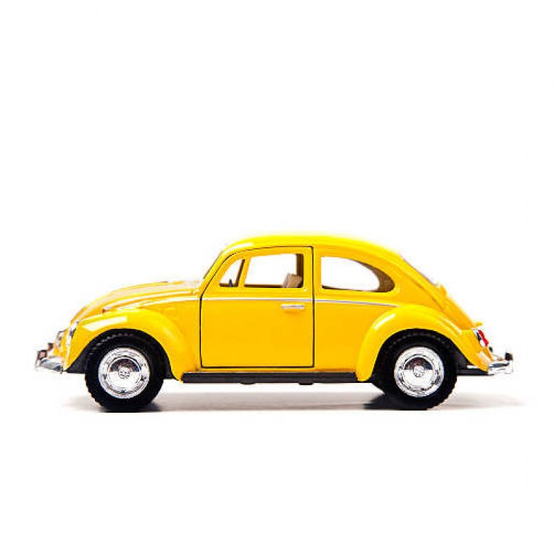 Метална кола Volkswagen Beetle, Отварящи се врати, 1:32