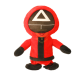 Squid Game играчка повтаряща звуци , ходеща