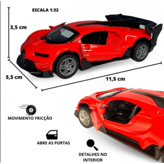 Метална кола Bugatti, Отварящи се врати