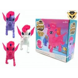 Детска играчка музикално светещо пони