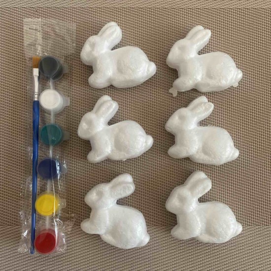 Фигурки за оцветяване ЗАЙЦИ