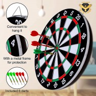 МИШЕНА ЗА ДАРТС СЪС СТРЕЛИЧКИ