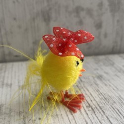 Декоративно пиленце с панделка