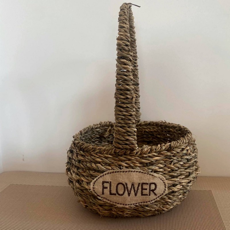 Великденски кошница с надпис "Flower love" (голяма)