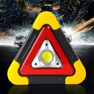 Светещ авариен триъгълник за безопасност на движението