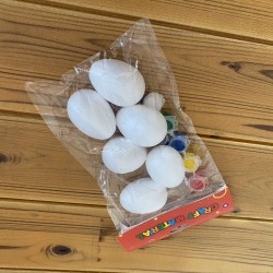 Декоративни великденски яйца с боички за оцветяване