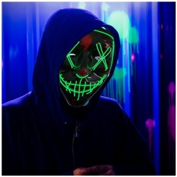 Светеща Хелоуинска маска