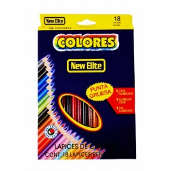 Моливи цветни 18  цвята