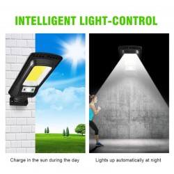 Соларна външна лампа с датчик за движение