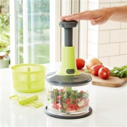 3 в 1 ръчен чопър , миксер , центрофуга за зеленчуци