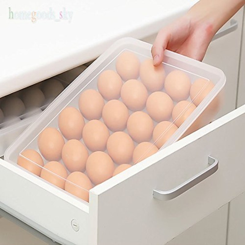 Пластмасова кутия за яйца - 24 броя