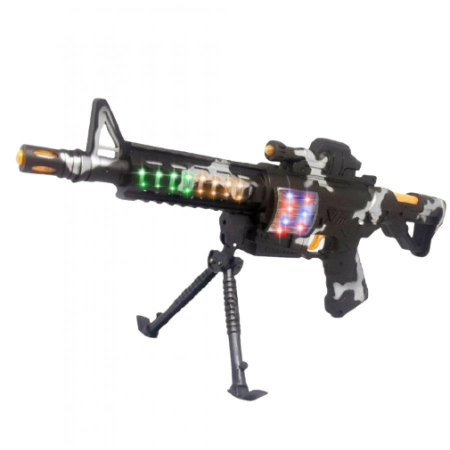 Детска картечница със звук и светлина M134